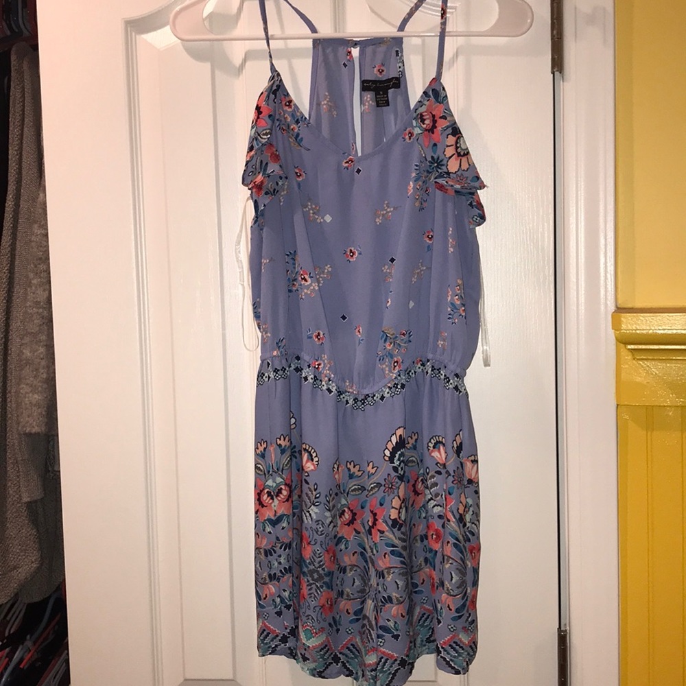 Flower pattern romper!!